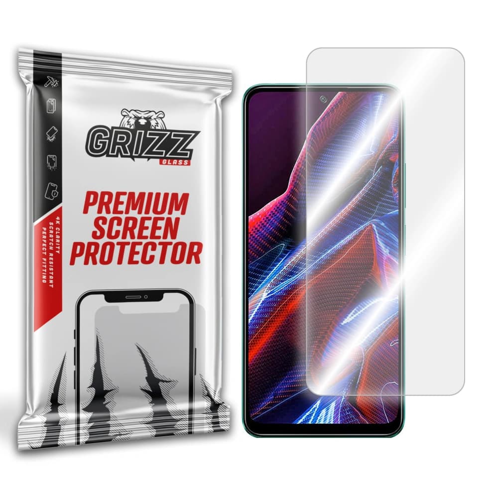 Hibrid üveg GrizzGlass HybridGlass a POCO X5-hez