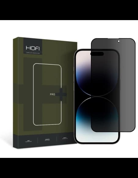 Privacy Glass Hofi Anti Spy Glass Pro+ Apple iPhone 14 Pro Max Privacy Glass