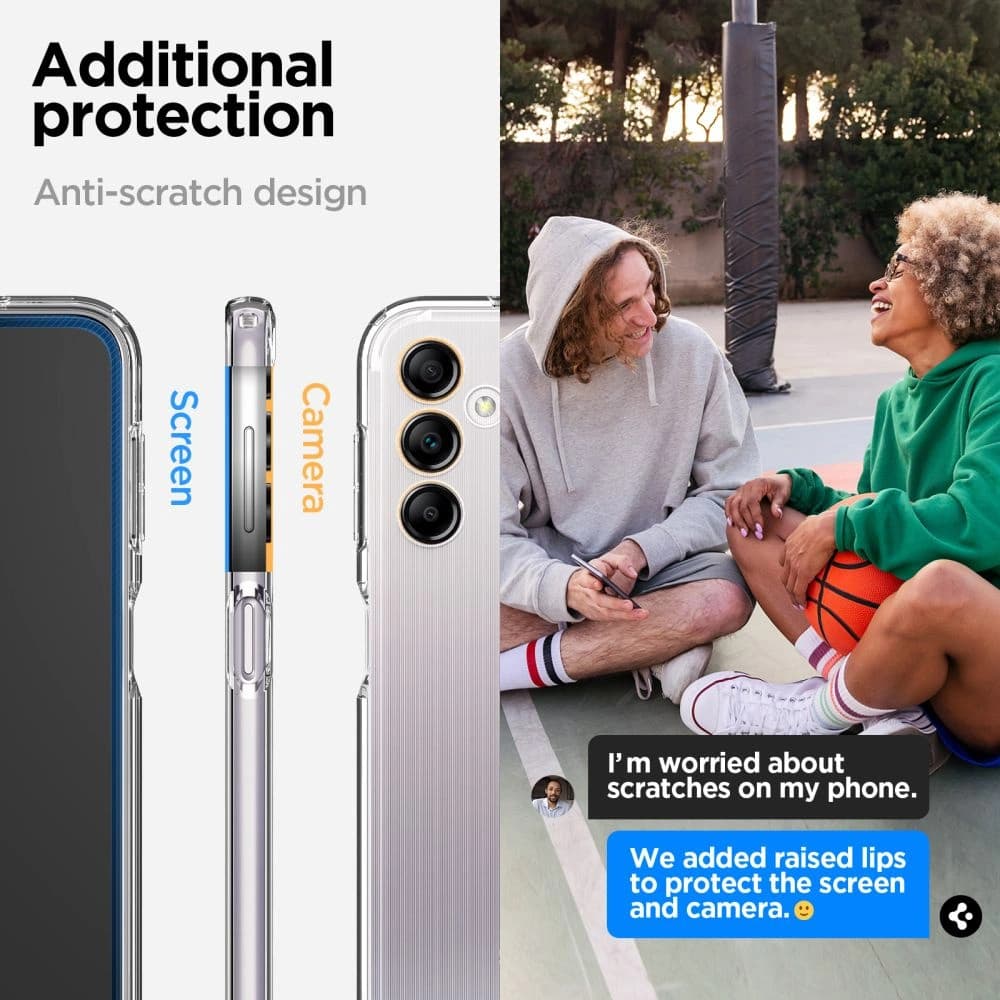 Spigen Samsung Gehäuse Ultra Hybrid Galaxy A14 LTE Kristallklar - 13