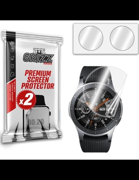 GrizzGlass Samsung Keramikfolie CeramicFilm für Galaxy Watch 46 mm