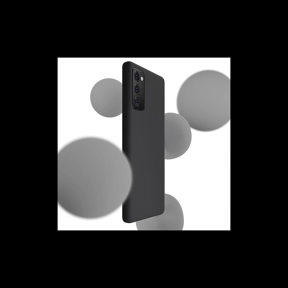 Etui 3MK silikonový kryt Samsung Galaxy S20 FE černý/black - 2