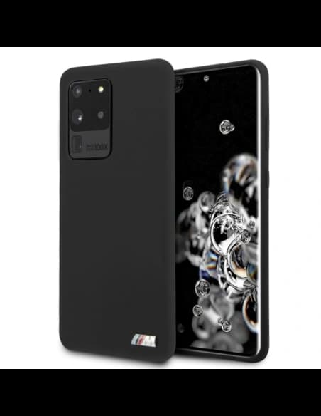 Case BMW BMHCS69MSILBK Samsung Galaxy S20 Ultra black/black Silicone M Collection
