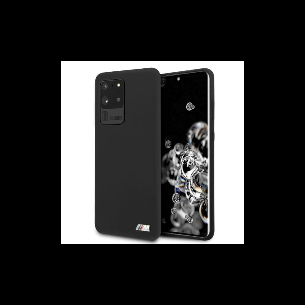Case BMW BMHCS69MSILBK Samsung Galaxy S20 Ultra black/black Silicone M Collection