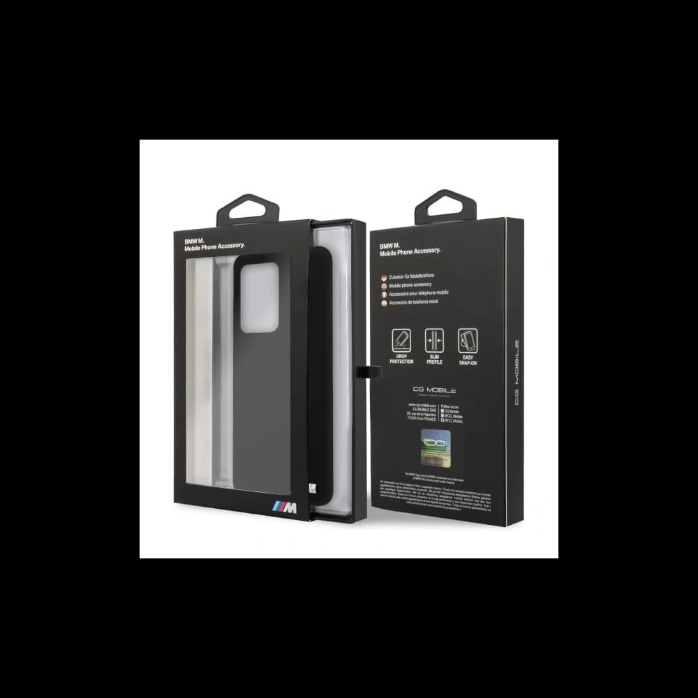Case BMW BMHCS69MSILBK Samsung Galaxy S20 Ultra black/black Silicone M Collection - 7