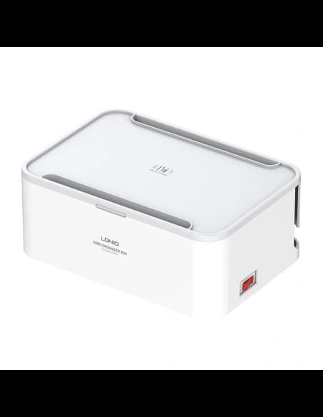 Listwa zasilająca z organizerem LDNIO SN5310W, 5x AC, 3x USB (biała)