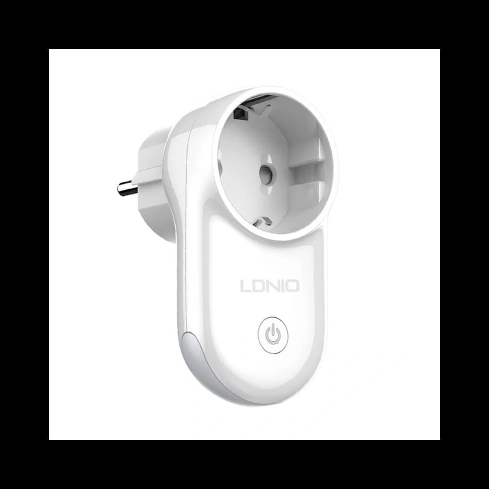 Intelligens Wi-Fi aljzat LDNIO SEW1058, éjszakai fény funkcióval (fehér)
