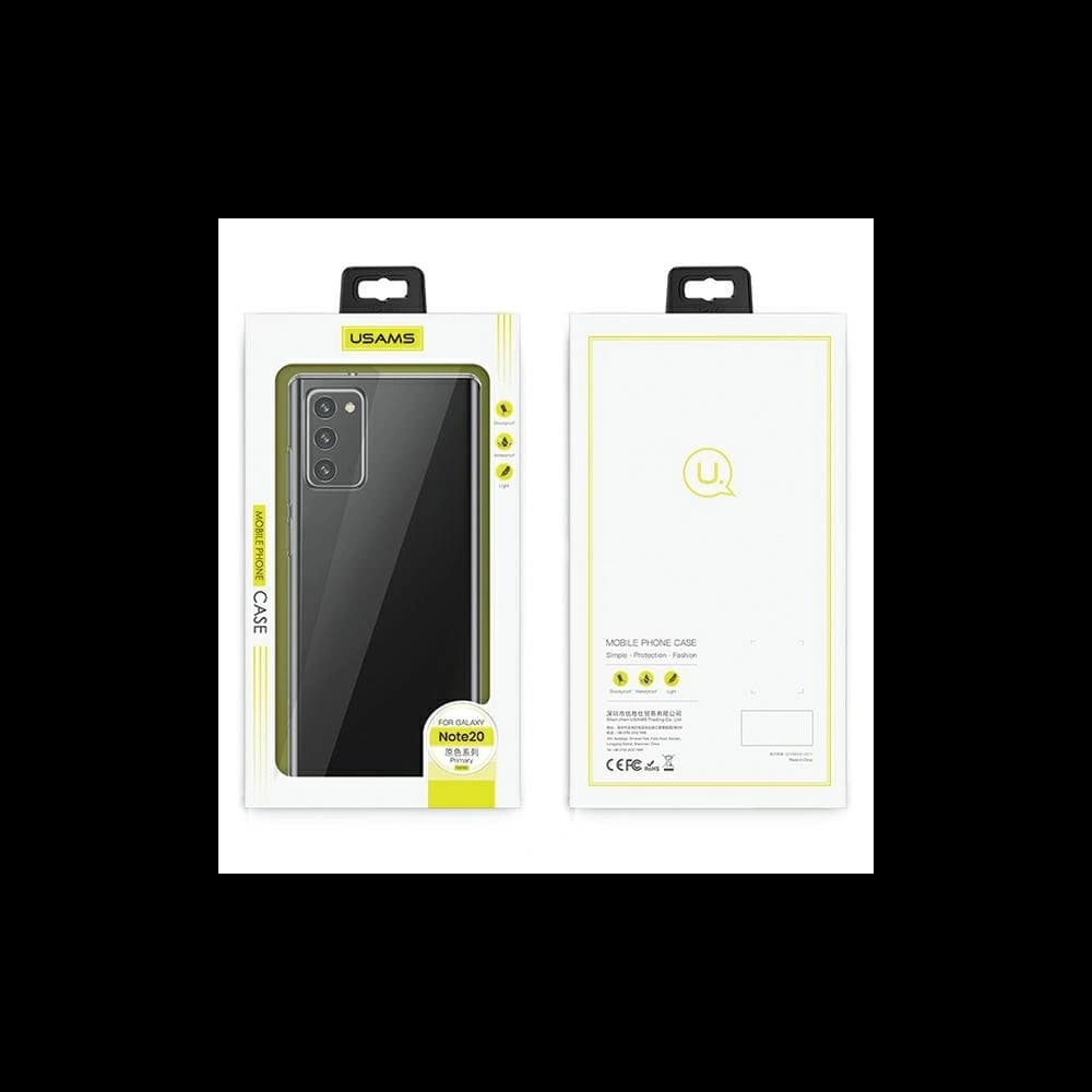 Etui USAMS US-BH597 Primary Samsung Galaxy Note 20 átlátszó - 12