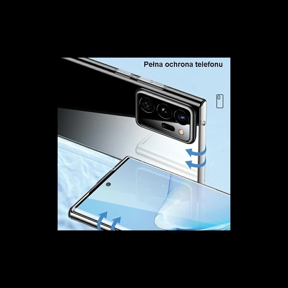 Etui USAMS US-BH598 Primary Samsung Galaxy Note 20 Ultra transparentní - 5