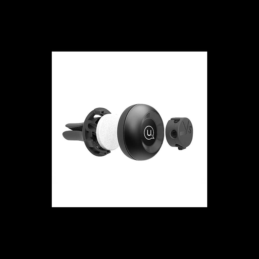 Magnetický držák do auta na kabel USAMS US-ZB019 Air Vent černý/black - 4