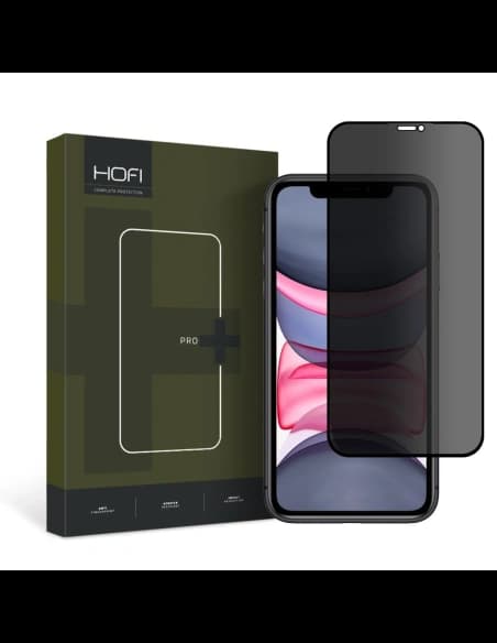 Sticlă de privatizare Hofi Anti Spy Glass Pro+ Apple iPhone 11/XR Privacy