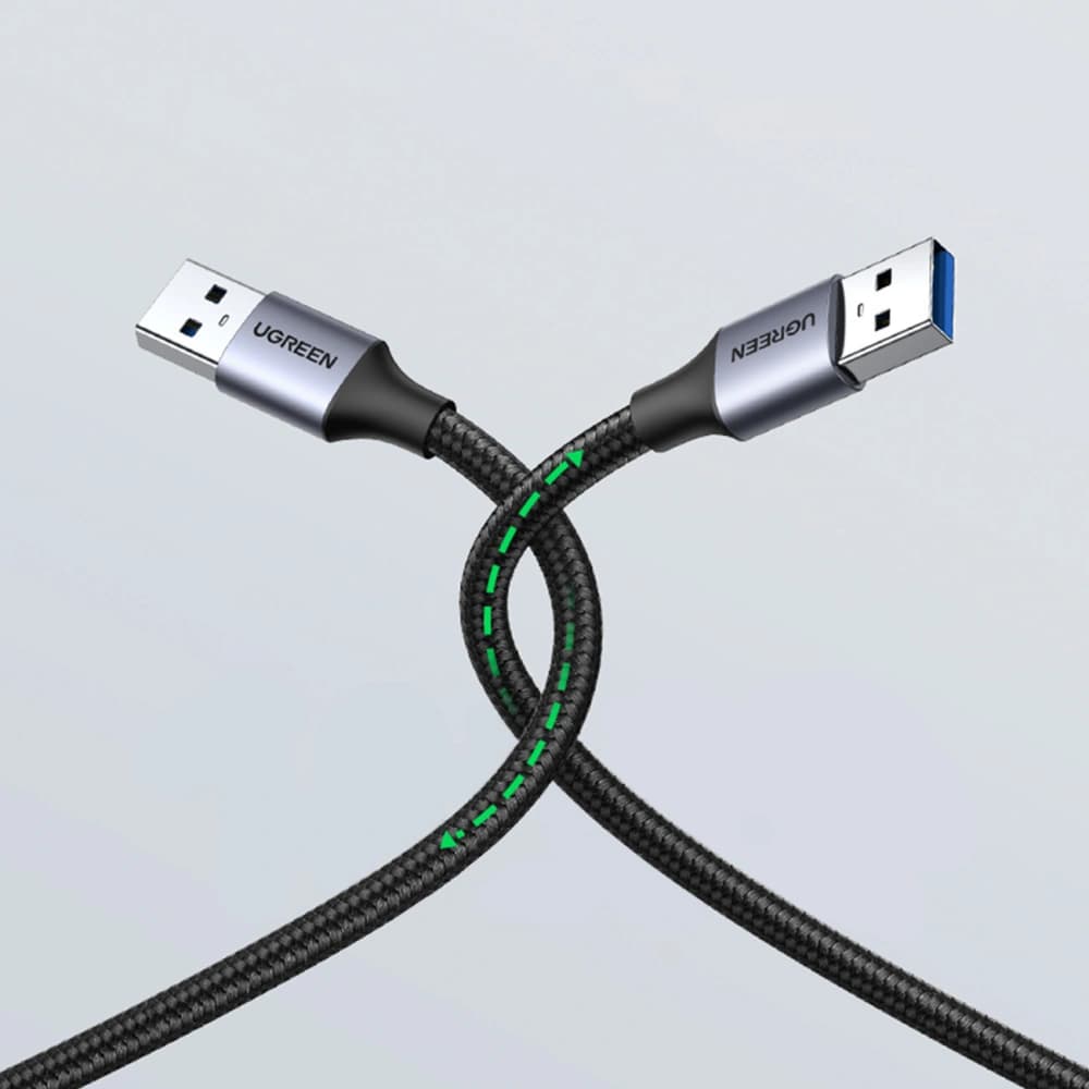 UGREEN US373 USB-A/USB-A 3.0 5Gb/s 2m szürke kábel - 6