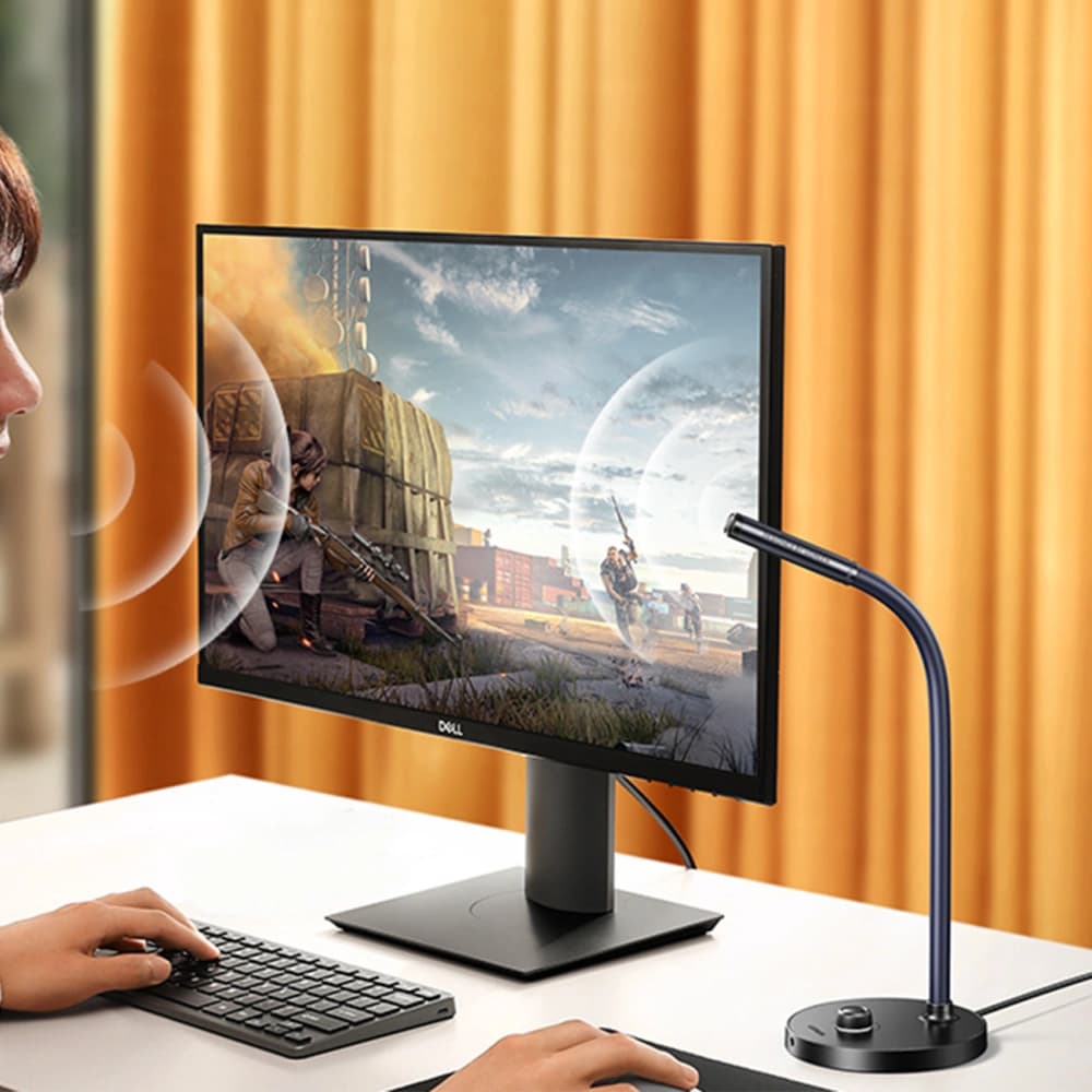 UGREEN CM564 USB mikrofon állvánnyal fekete - 3