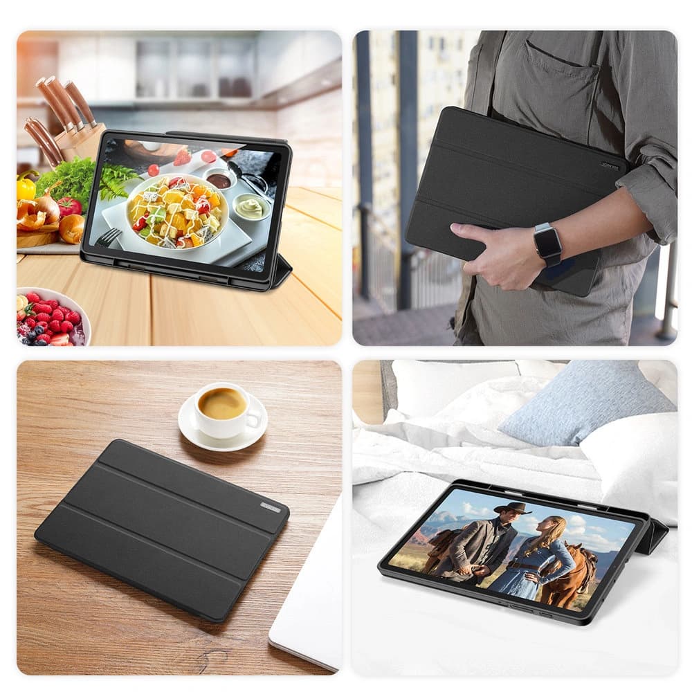 Dux Ducis Domo etui Samsung Galaxy Tab S6 Lite fekete - 11
