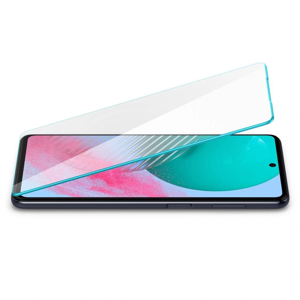 Spigen Samsung Gehärtetes Glas GLAS.tR Slim Galaxy M54 5G Klar [2 PACK] - 3