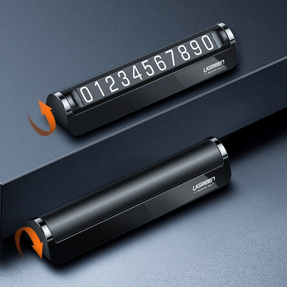 UGREEN LP178 Auto Parken Nummernschild schwarz - 5