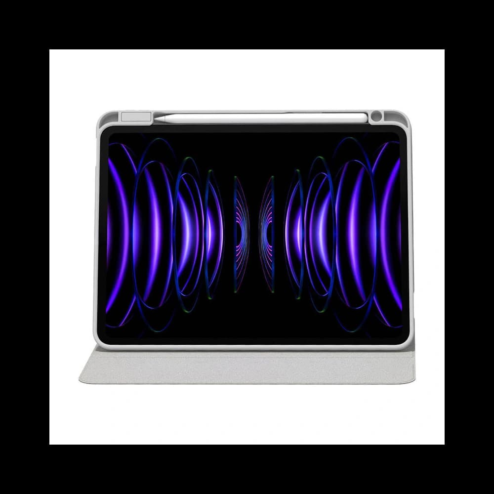 Etui magnetice Baseus Minimalist Apple iPad Pro 12.9 2018/2020/2021/2022 (3., 4., 5. și 6. generație) (gri deschis) - 4