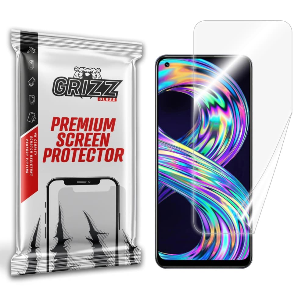 Cserélhető kerámia fólia GrizzGlass CeramicFilm a Realme 8 4G-hez - 1