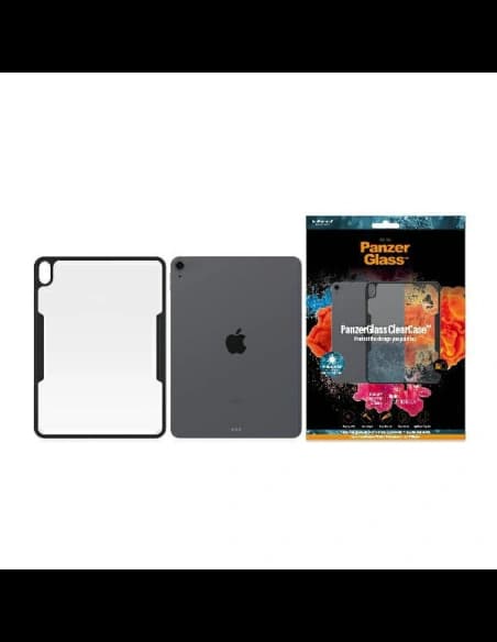 Etui PanzerGlass ClearCase Apple iPad Air 10.9 2020 (4. generacji) anttibacterial czarny/black