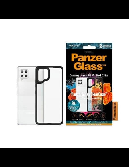 Etui PanzerGlass ClearCase Samsung Galaxy A42 5G černý/black