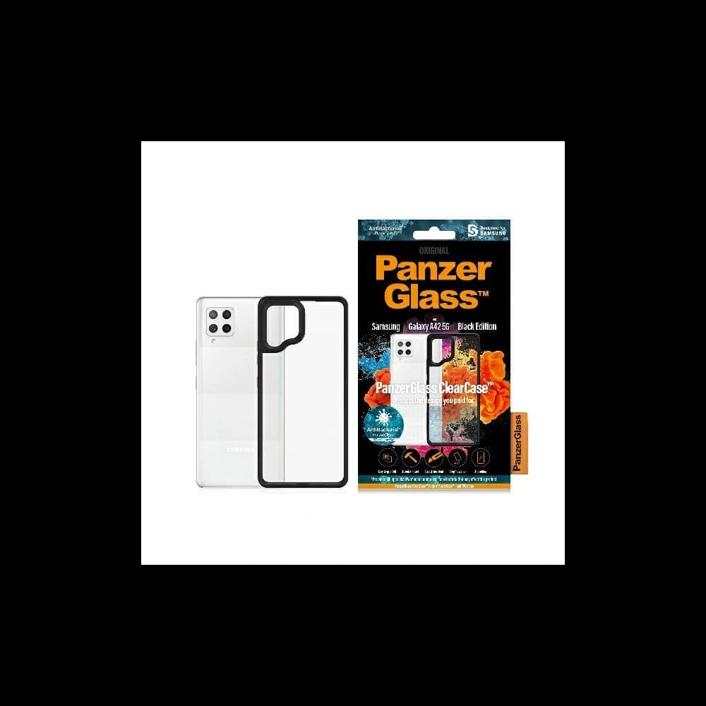 Etui PanzerGlass ClearCase Samsung Galaxy A42 5G černý/black - 1