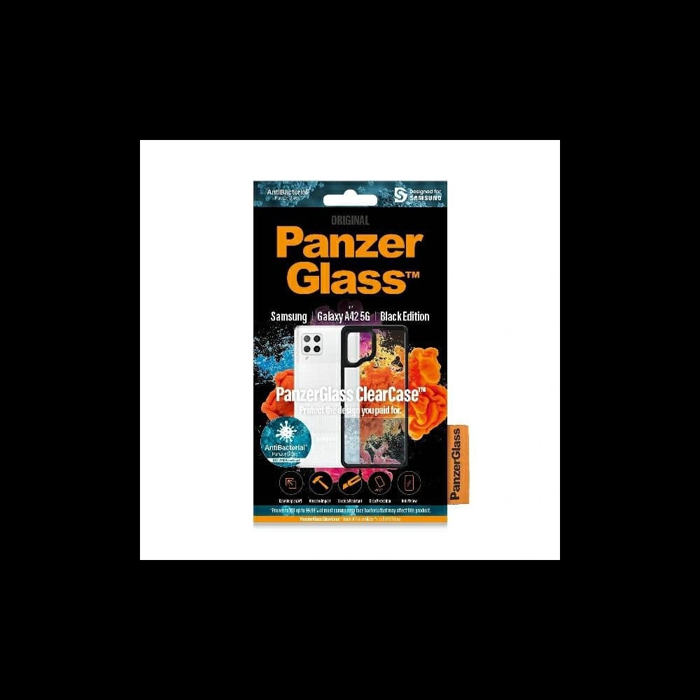 Etui PanzerGlass ClearCase Samsung Galaxy A42 5G černý/black - 3