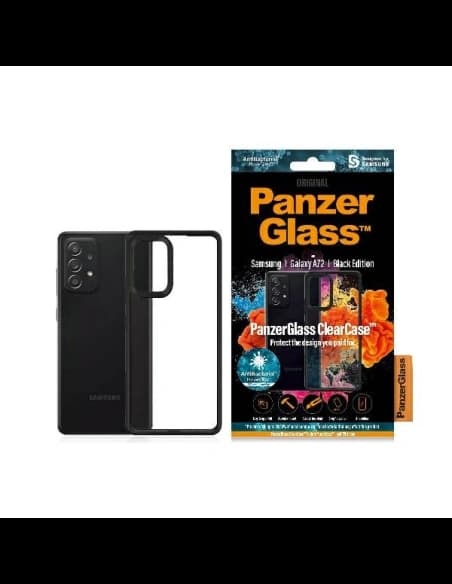 Etui PanzerGlass ClearCase Samsung Galaxy A72 černý/black