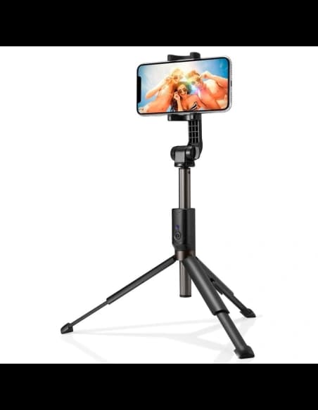 Spigen S540W Selfie Stick fără fir Trepied negru