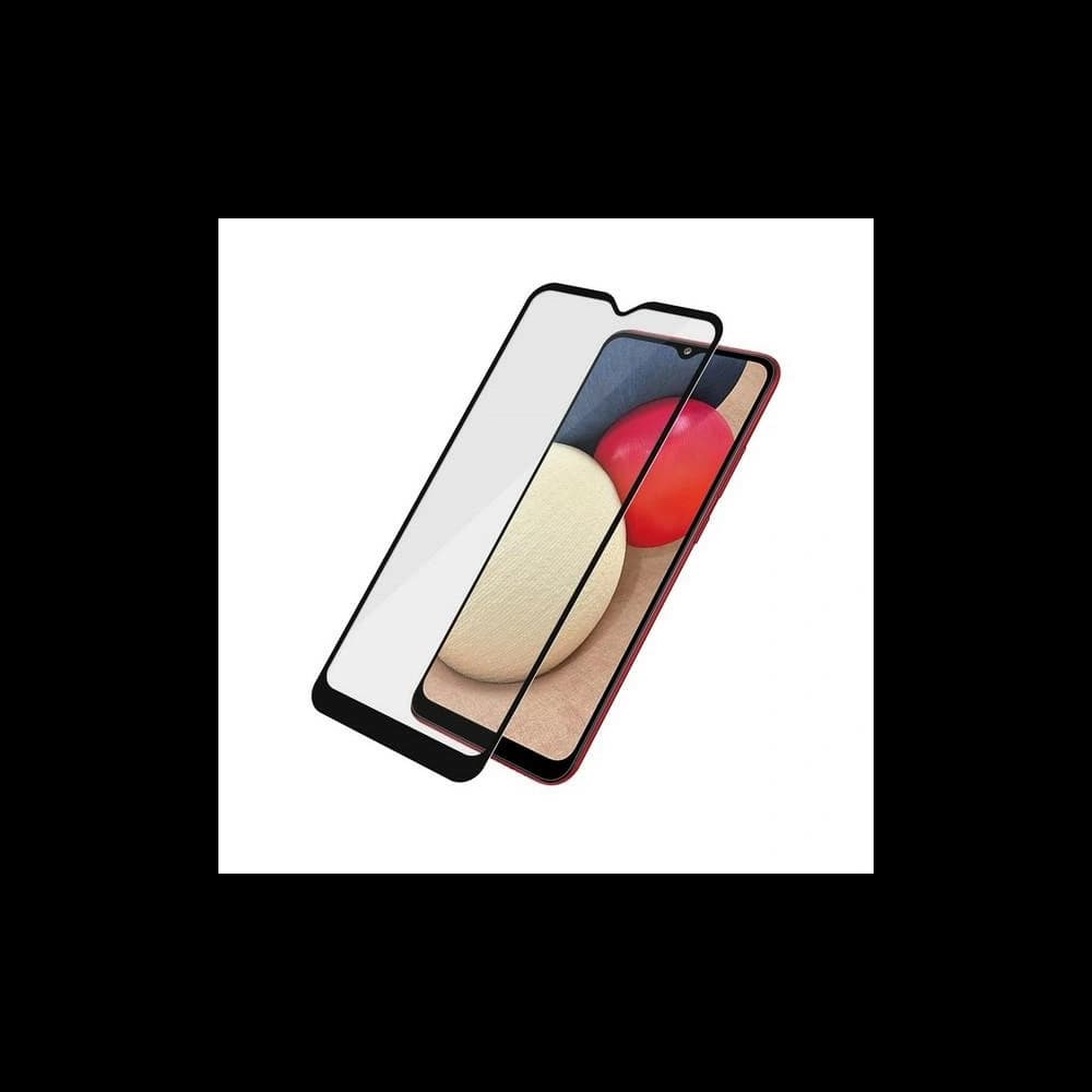 Sticlă securizată PanzerGlass E2E Super+ Samsung Galaxy A02s Case Friendly AntiBacterial negru/black - 2