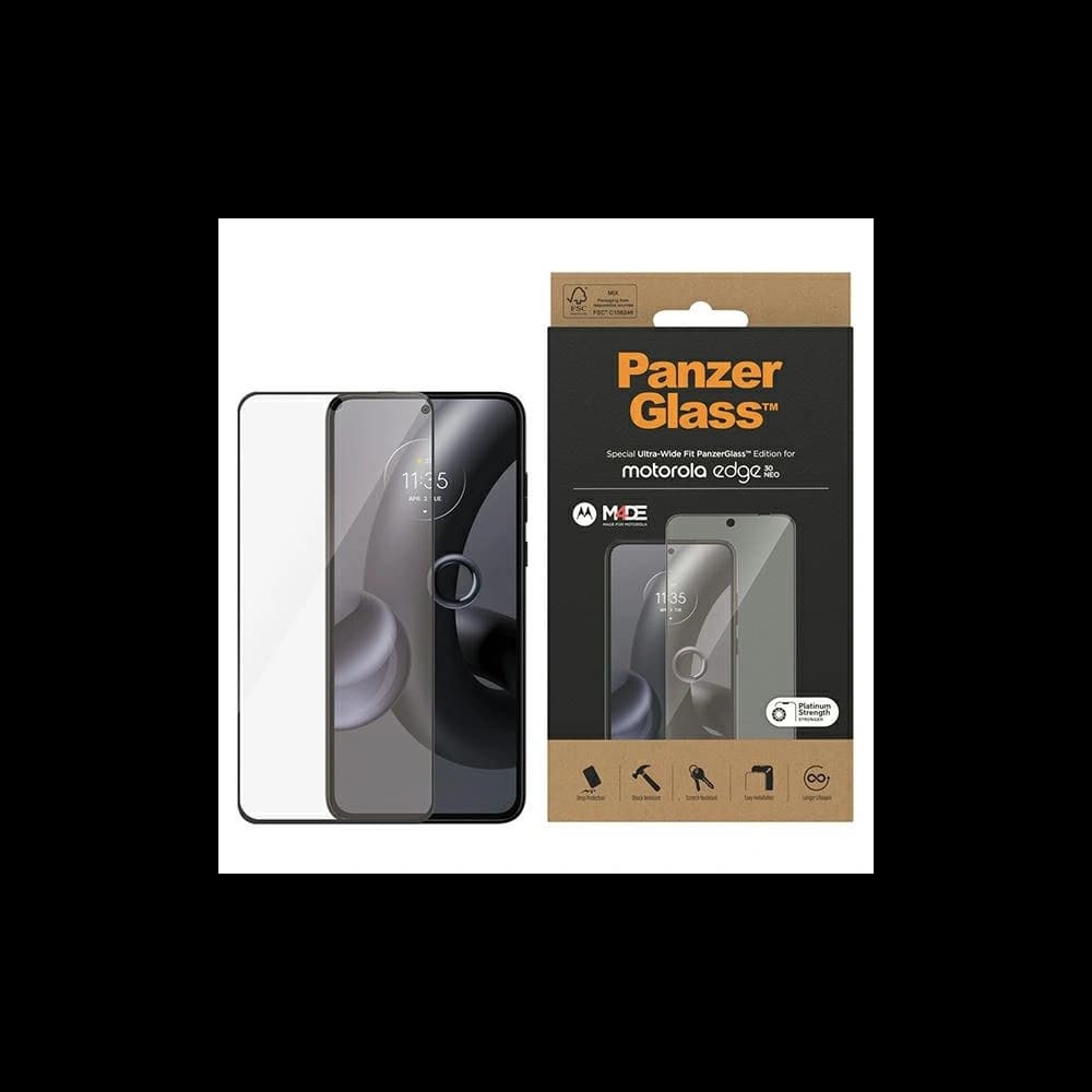 Edzett üveg PanzerGlass Ultra-Wide Fit Motorola Moto Edge 30 Neo 6569