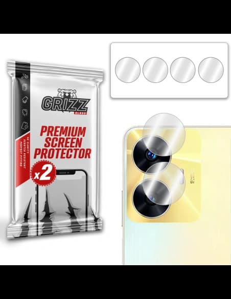 Sklo na aparát GrizzGlass HybridGlass Camera pro Realme C55