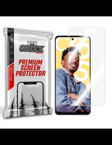 Hybidní sklo GrizzGlass HybridGlass pro Realme C55