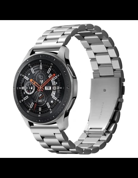 Spigen Modern Fit Band Samsung Galaxy Watch 46mm Silber