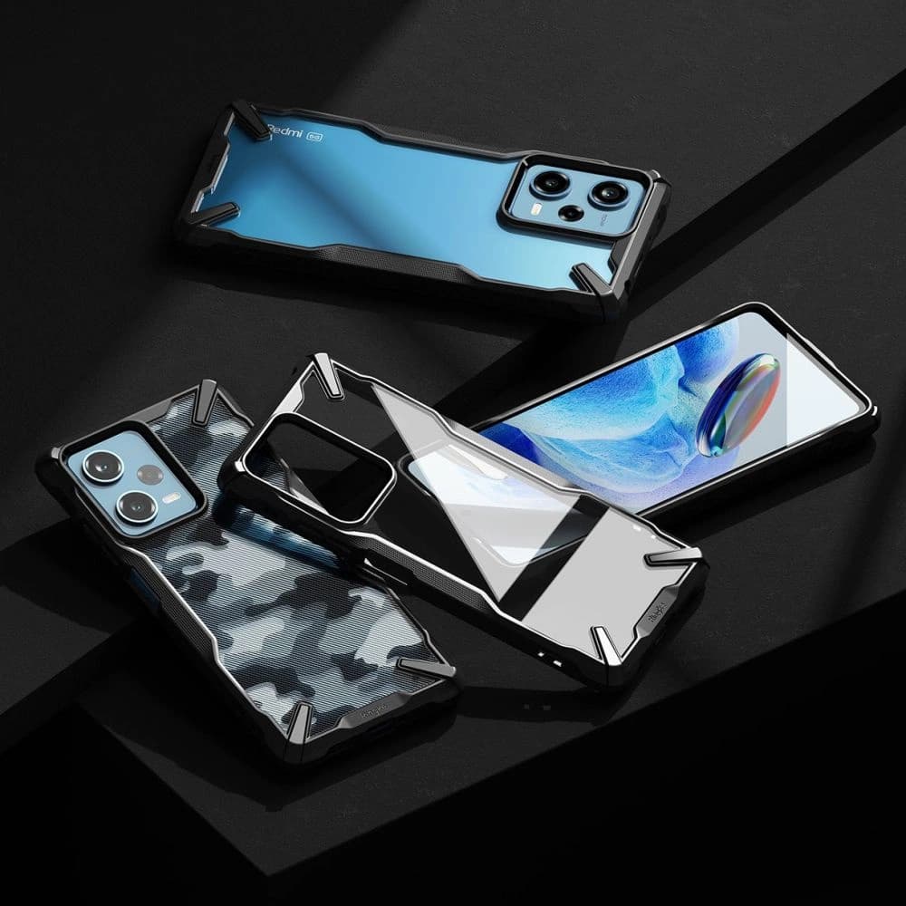 Ringke Xiaomi Tasche Fusion-X Redmi Note 12 Pro 5G/POCO X5 Pro 5G Schwarz - 7