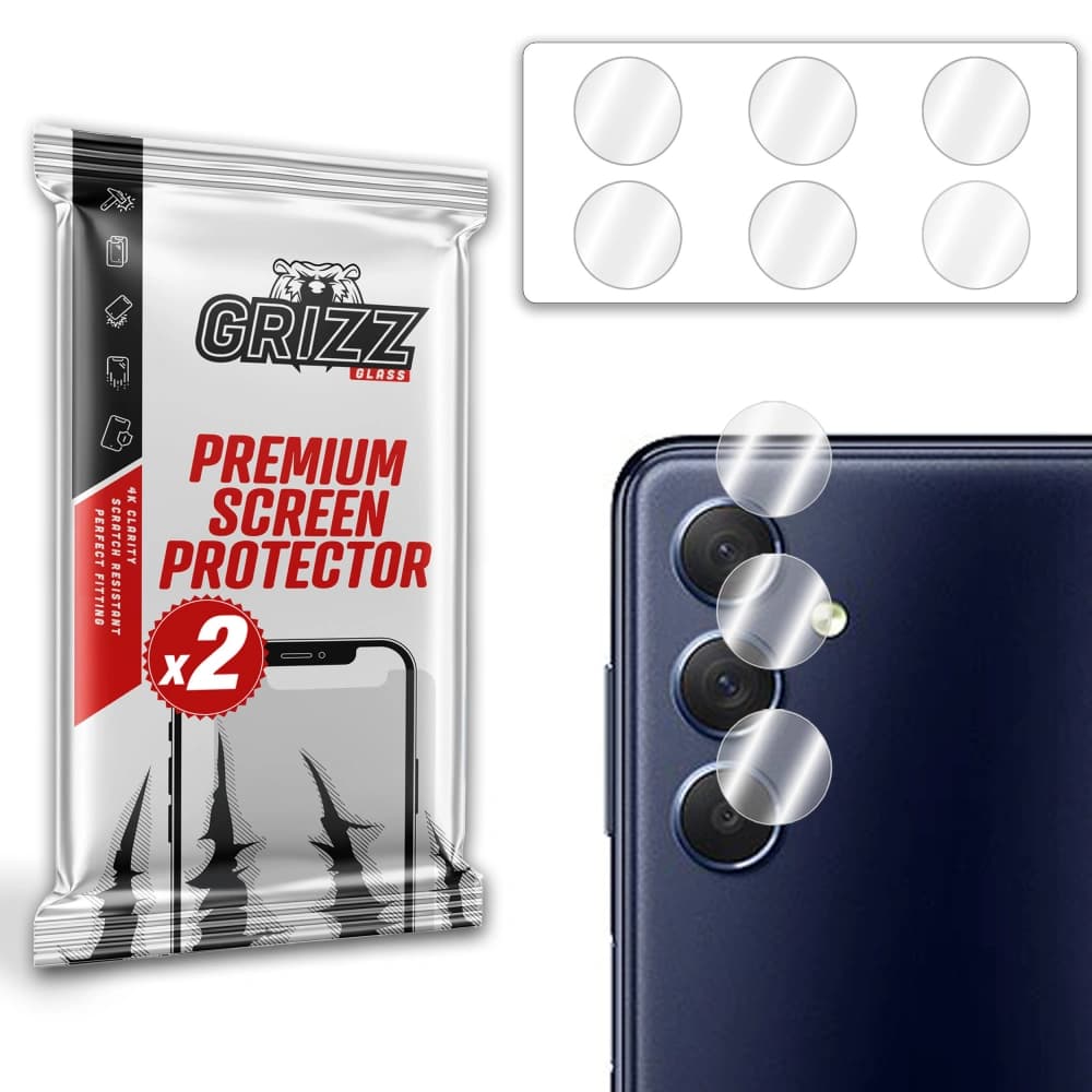 Sklo na aparát GrizzGlass HybridGlass Camera do Samsung Galaxy M54 - 1