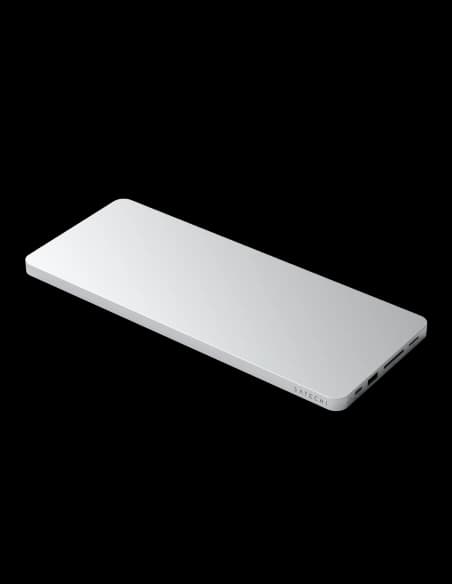 Stacja dokująca Satechi Slim Dock  do Apple iMac 24 USB-C (USB-C 10Gb, USBA-A 10Gb, 2x USB-A, czytnik kart micro/SD (silver)