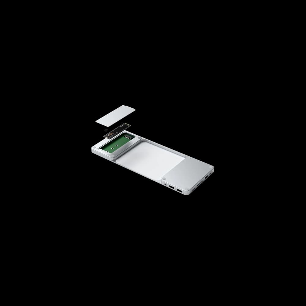 Satechi USB-C Slim Dock iMac 24 Silver - 2