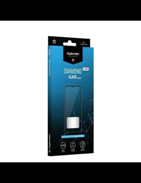 Samsung MyScreen Diamond Glass Edge Lite FG gehärtetes Glas Galaxy Xcover 6 Pro schwarz/schwarz Vollverklebung
