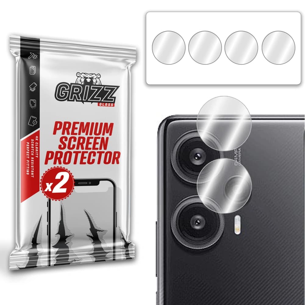 Sklo na aparát GrizzGlass HybridGlass Camera pro Xiaomi Redmi Note 12 Turbo - 1