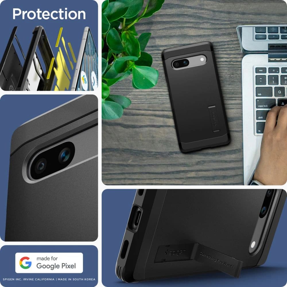Etui Spigen Tough Armor Google Pixel 7a Negru - 11