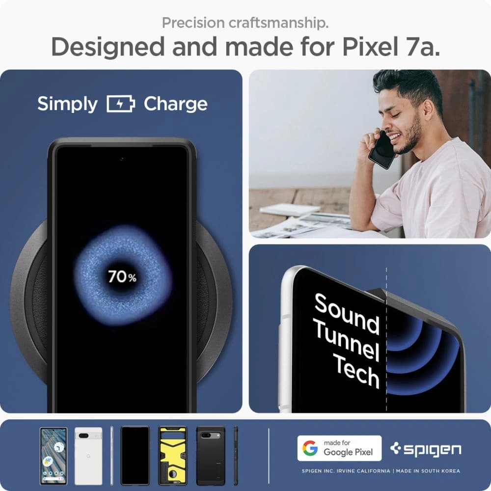 Etui Spigen Tough Armor Google Pixel 7a Negru - 16