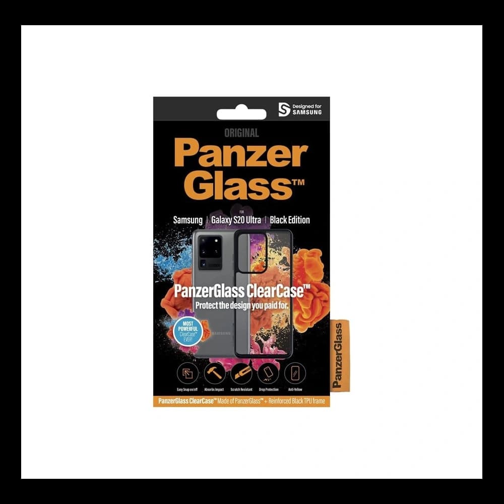 PanzerGlass ClearCase Samsung Galaxy S20 Ultra black - 2