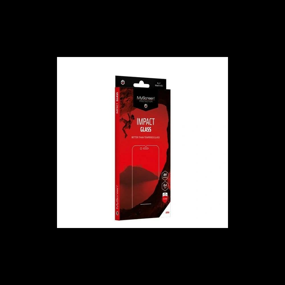 Hibrid de sticlă MyScreen ImpactGLASS Apple iPhone 11 Pro Max/XS Max negru/black