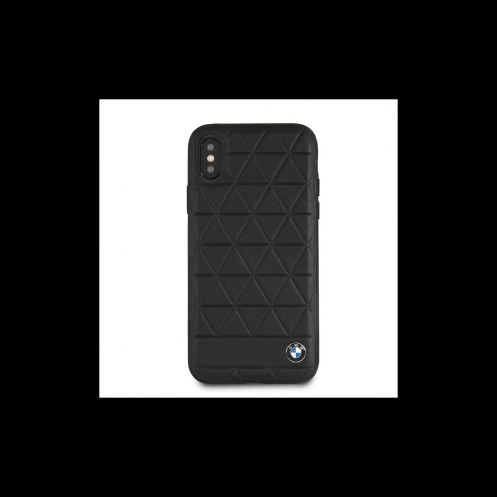 Etui BMW BMHCI65HEXBK Apple iPhone XS Max negru/black hardcase Hexagon - 2