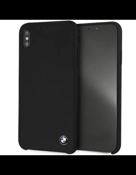 Etui BMW BMHCI65SILBK Apple iPhone XS Max negru/black hardcase Silicon