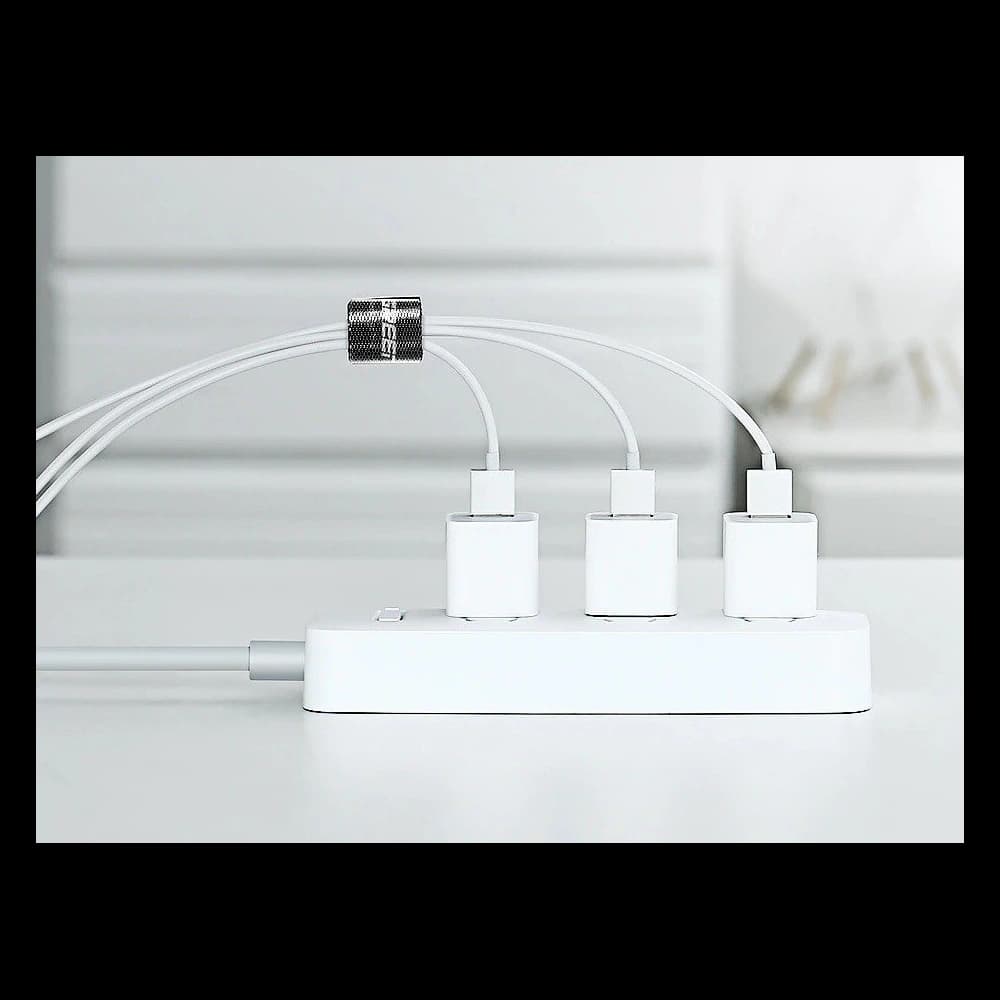 UGREEN LP124 Cable organizer Velcro 5m (black) - 2