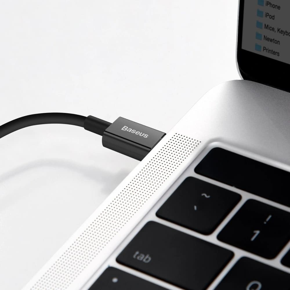 Kabel Baseus Superior Series USB-C/Lightning 20W, PD, 2m (černý) - 8