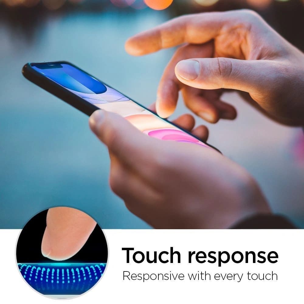 Spigen GLAS.tR AlignMaster Apple iPhone 11 Black - 5