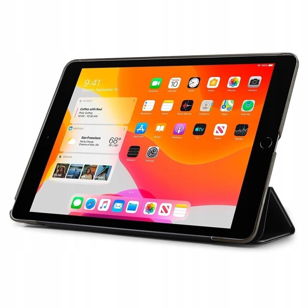 Etui Spigen Smart Fold Apple iPad 10.2 2019 Fekete - 3