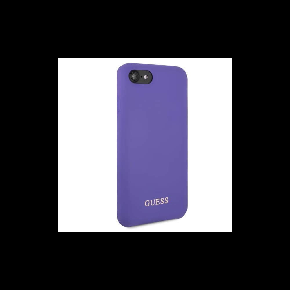 Etui Guess GUHCI8LSGLUV Apple iPhone 8/7 lila színű kemény szilikon tok - 5