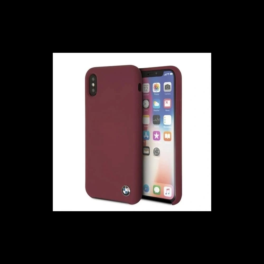 Etui BMW BMHCPXSILRE Apple iPhone XS/X roșu/red hardcase Silicon